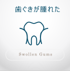歯ぐきが腫れた